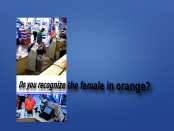 Female in Orange