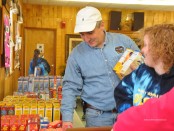 New Jersey Labor Commissioner Hal Wirths, volunteering his time during the "Season of Service" in Sussex.