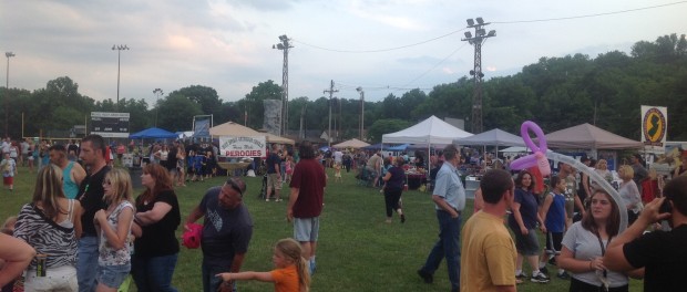 A view of some of the activities at Franklin Day. Photo by Jennifer Jean Miller