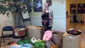 Girl Scout Troop #897 member Andi Kidd conducted a school supply drive on behalf of Project Self-Sufficiency in order to achieve her Silver Award.