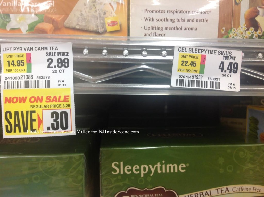 Consumers should measure their best price deals with the unit price, featured in the yellow box on both of these tags in this photo. Photo by Jennifer Jean Miller.