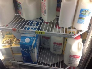 A jumble of milk at Walmart in Franklin. Photo by Jennifer Jean Miller.