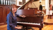 Pianist Diana Greene will be one of the featured performers at a Chamber Music Concert to dedicate the Steinway piano recently donated to Christ Church Newton. Photo courtesy of Christ Church.