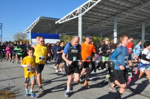 Runners of all age groups and skill levels participated in the event. Photo by Jennifer Jean Miller.