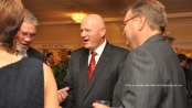 Chuck Roberts (middle), honoree at the Sussex County Distinguished Citizen Award Dinner. Photo by Jennifer Jean Miller.