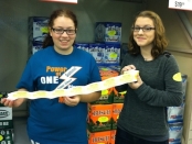 Youth from Hopatcong, Teegan Dougherty and Aubrey McCarrick. Photo courtesy of the Center for Prevention and Counseling.