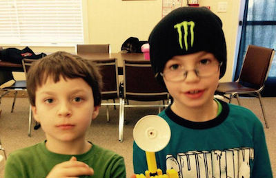 The Dohm brothers who were abducted by their father on Feb. 5. Jaxon is pictured at left and Parker at right. Photo courtesy of the Sussex County Prosecutor's Office.