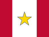 The Gold Star Service Banner. Public Domain Image.