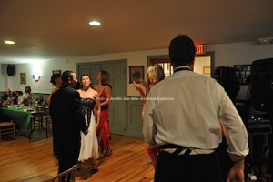Guests hitting the dance floor at the event. Photo by Jennifer Jean Miller.