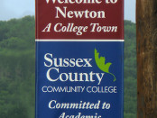 Sussex County Community College and The Town of Newton - "A College Town." Photo courtesy of SCCC.