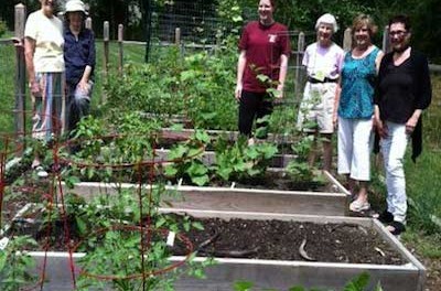 The Project Self-Sufficiency Community Garden. Photo provided.