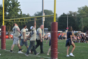 Members of the Sussex Stags enter the field. Photo by Jennifer Jean Miller.