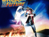 Michael J. Fox on the "Back to the Future" soundtrack cover. Fair use image.