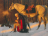 "The Prayer at Valley Forge." Arnold Friberg painting, fair use image.