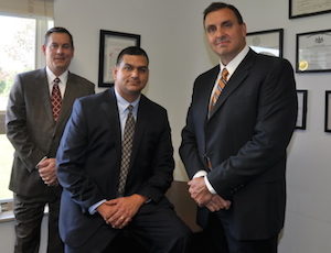 The Managing Members of CP Professional Services, from left to right: Stanley Puszcz, Joe Toscano and Ray Roggero. Photo provided.